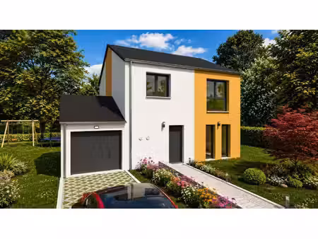 terrain avec maison neuve à vendre