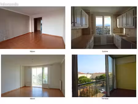 appartement 3 pièces 66m2 avec terrasse et parking