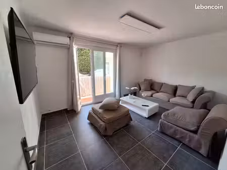 t2 fabrégas meublé