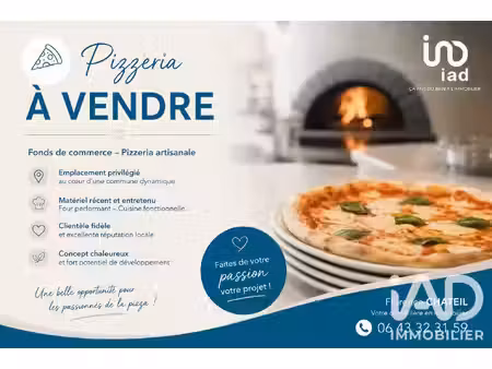 vente crêperie  pizzeria 70 m²