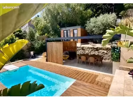 mini-villa meublée piscine et dépendance