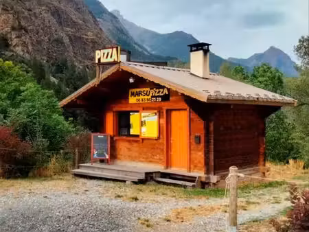 marsupizza – pizzeria + chalet équipé + terrain – prelles (5 min briançon