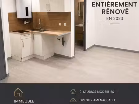 immeuble de rapport 2 appartements