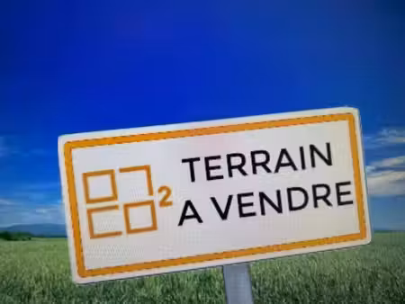 terrain constructible à vendre
