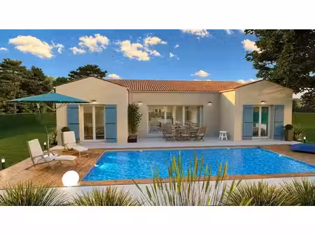 terrain avec maison neuve à vendre