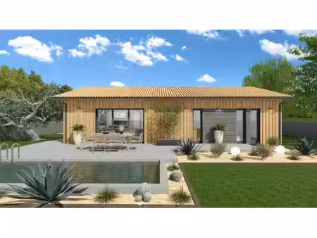 terrain avec maison neuve à vendre