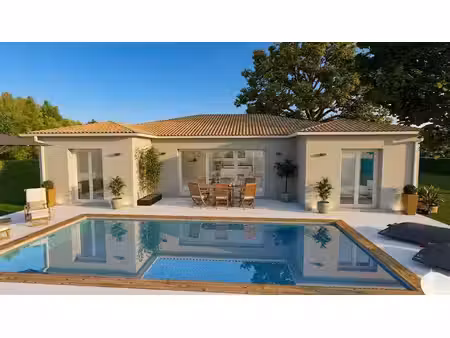 terrain avec maison neuve à vendre