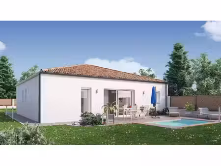 terrain avec maison neuve à vendre