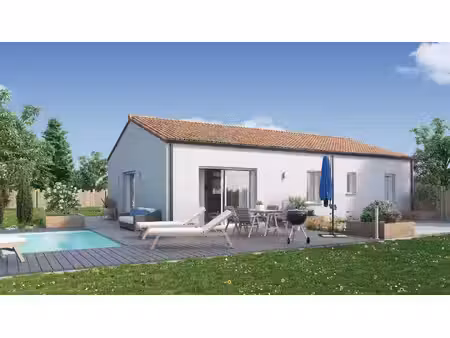terrain avec maison neuve à vendre