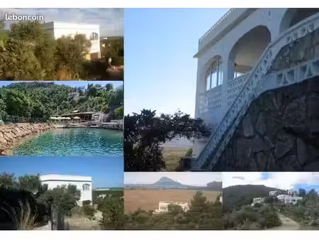 maison à louer dans parc naturel pego oliva au pied d'une piscine naturelle