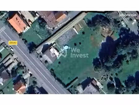 terrain 1512 m² carignan