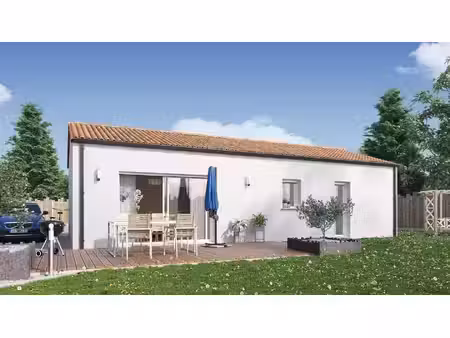terrain avec maison neuve à vendre
