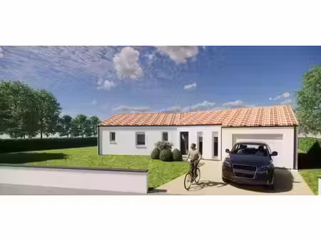 terrain avec maison neuve à vendre