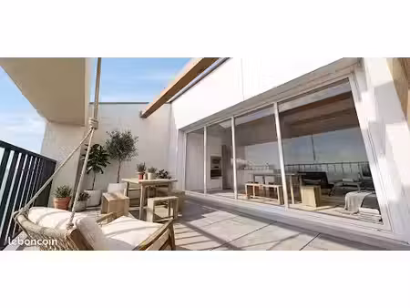 charmant t3 meublée terrasse refait a neuf