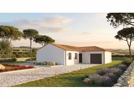 terrain avec maison neuve à vendre