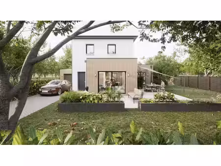 terrain avec maison neuve à vendre