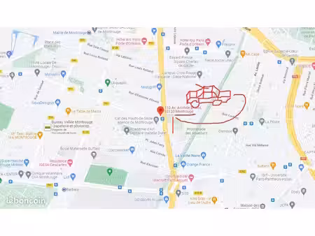 place de parking sécurisée – montrouge – 110 avenue aristide-briand