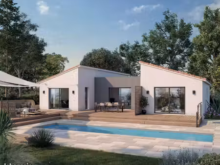 maison contemporaine neuve de 90 m² avec suite parentale sur terrain viabilisé de 477 m² à