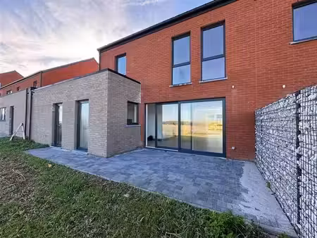 maison neuve 3 ch & garage & peb a & vaste jardin