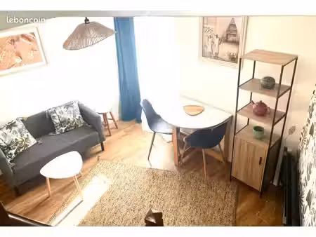 duplex meublé- fibre- calme- lumineux-gambetta