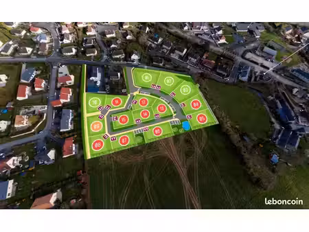 terrain 485 m² subles