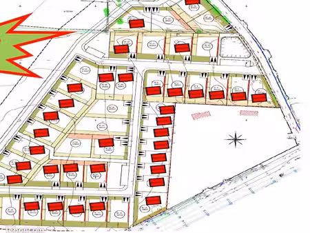 terrain 390 m² noyers bocage