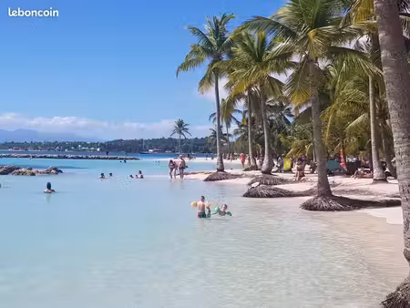 f2 meublé plage de sainte-anne