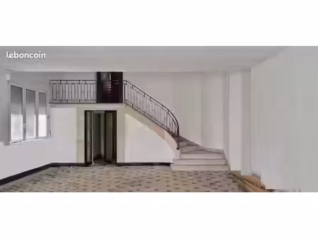 grande maison + garage + jardin