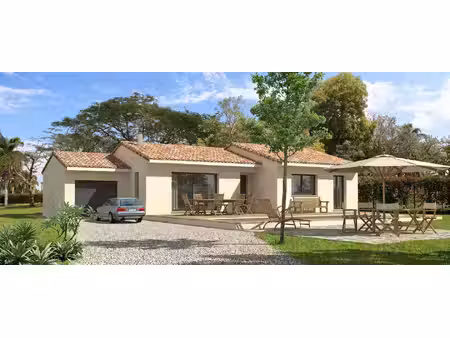 terrain avec maison neuve à vendre