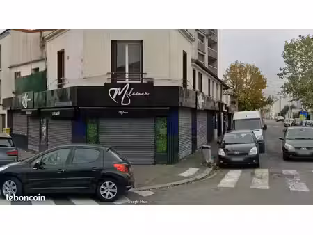 a ceder bar chicha restaurant avec logement a bagnolet 93