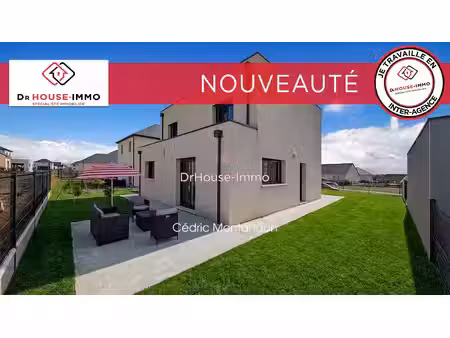 14210 évrecy - maison 2023 - 122 m² - 4 ch dont 1 rdc - dpe a - garage - terrain 430 m²