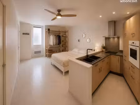 à louer – t1 meublé rénové – 30 m² – pamiers centre