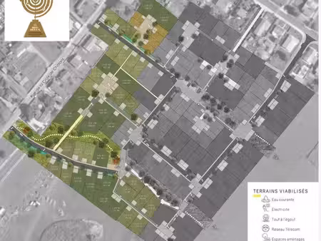 terrain à bâtir de 472 m2 au prix de 56168 à le gua (17)