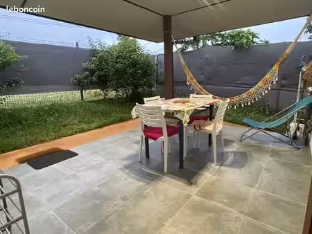 t2 meublé avec jardin privatif – montjoly