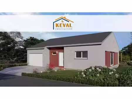 terrain avec maison neuve à vendre