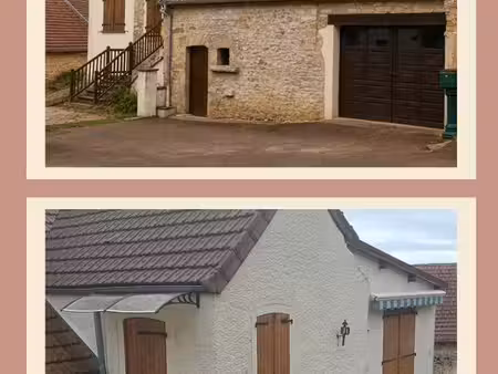 maison de campagne 3 chambres avec jardin / sous sol complet et dépendances 135 000 vente 