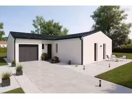 maison de 78.45 m² sur un terrain de 477 m² à sainte-soulle en charente-maritime (17)