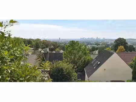 maison rénovée  isolation exterieur et vue paris