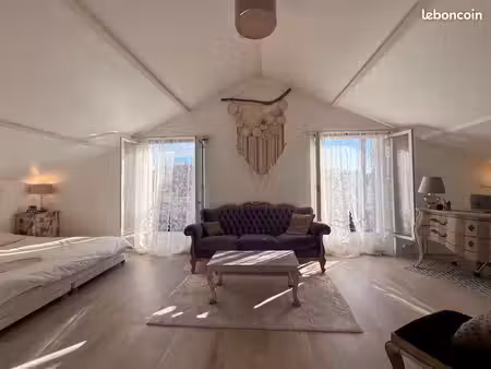 ? maison coup de coeur ❤️ en location meublée de 130 m² - bail d'1 an renouvelable - à le 