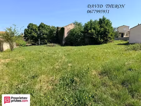 terrain constructible à vendre