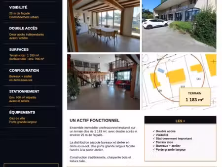 bureaux 762 m²