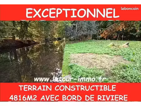 terrain 4 816 m² tillieres sur avre