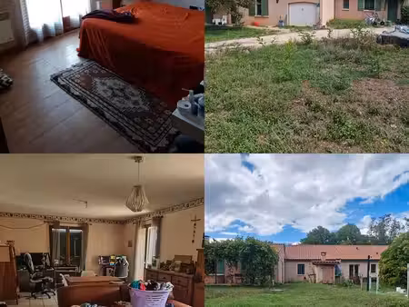maison double en campagne