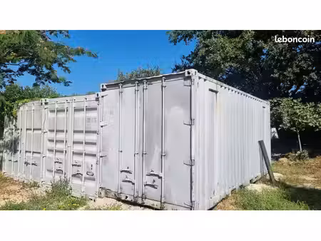 stockage container terrain - uzès alès nimes