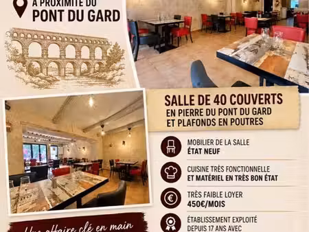 fond de commerce restaurant