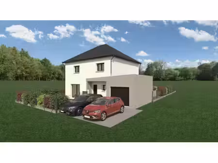terrain avec maison neuve à vendre