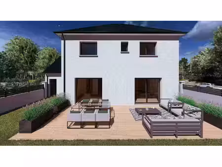 terrain avec maison neuve à vendre