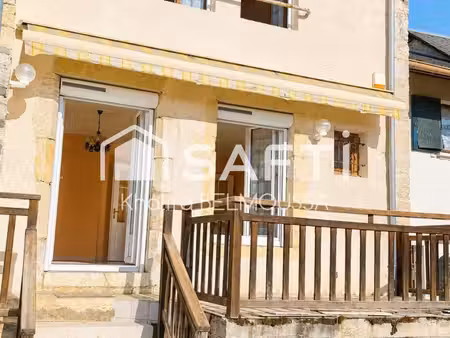maison rénovée – 110 m² – 3 chambres – terrasse – cave voûtée – combles aménageables