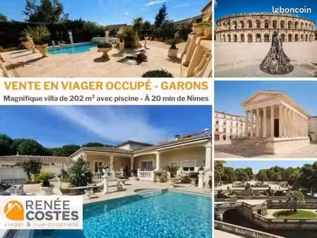 villa en viager 6 pièces 202 m²