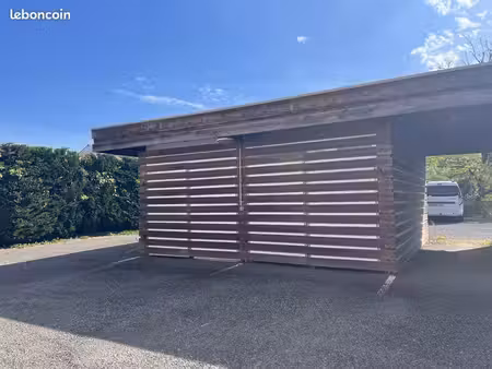 garage box + place de parking
